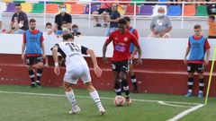 Juanpe Nzo es un extremo zurdo que se form� en la cantera del H�rcules y procede del Jove Espa�ol de San Vicente.