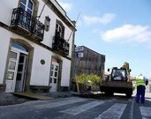 El Concello asegura que la obra se terminará en agosto. 