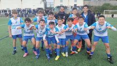 El conjunto barbanzano pudo festejar el t�tulo en A Fieiteira, ante su p�blico.