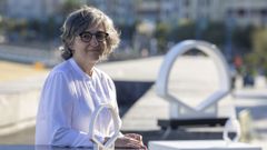 La directora y guionista Isabel Herguera, ayer, en San Sebasti�n