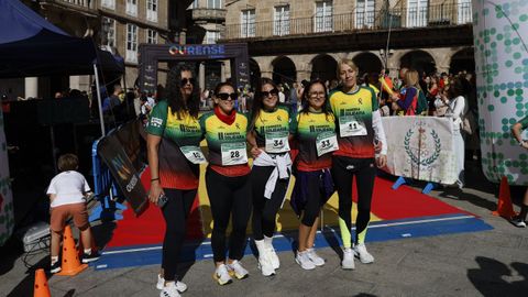 Carrera solidaria de la Guardia Civil en Ourense.