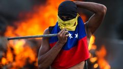 Manifestaci�n contra el Gobierno venezolano