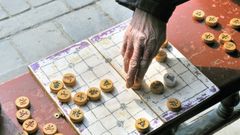 El juego 'Xiangqi', normalmente conocido como ajedrez chino