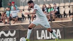 El exc�ltico�Jordi Escobar, en un partido con su actual club.