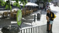 El taller se celebrar� en la plaza 8 de marzo de Santiago, en la imagen