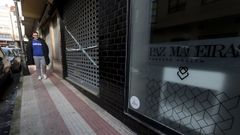 El negocio de la Avenida del Bosque de Arteixo fue precintado por la Guardia Civil