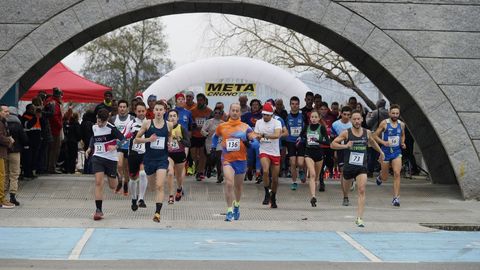 Castrelo de Mi�o volvi� a comenzar el a�o a la carrera