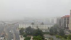 Niebla sobre A Coru�a.
