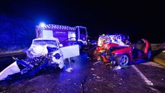 El accidente ocurrido en Carballo este sbado se notific gracias al aviso automtico de un mvil