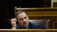 El exministro balos, en un pleno del Congreso celebrado a finales de julio. 