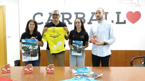 El evento fue presentado ayer en el consistorio por el Concello y el club.