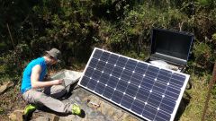 Una de las 11 estaciones s�smicas que se emplearon para monitorizar los terremotos submarinos en la costa asturiana