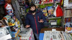 Luz intent� parar al asaltante para que no accediera al mostrador
