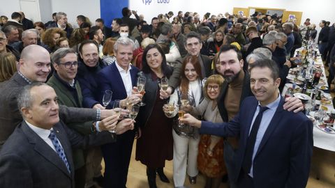 Alfonso Rueda visit� Lugo este martes