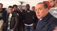 As� fue la amenaza de Berlusconi a los jugadores del Milan