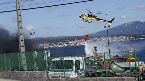 Incendio en las instalaciones de Jealsa