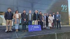 Presentaci�n de la Misi�n Cient�fica ASTURIAS Data Center, en el Edificio AS5HUB del Parque Cient�fico y Tecnol�gico de Gij�n.