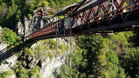 Imagen de archivo de un puente en el que se praticaba puenting