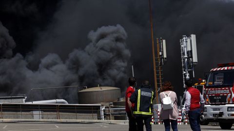 Incendio en las instalaciones de Jealsa