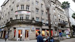 Inditex planea trasladar su tienda de Zara en Pontevedra al edificio que hace esquina entre Michelena y Guti�rrez Mellado