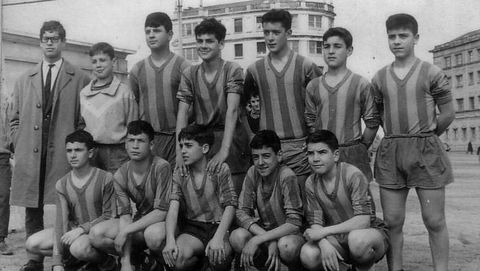 Equipo del Amanecer en 1964.