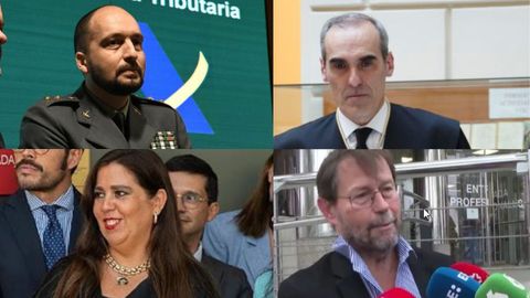Antonio Balas, Alejandro Luz�n, Beatriz Biedma y Jos� Grinda.