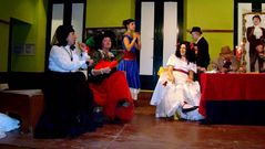 Rebuldeira represent� en Ares la obra A Pantasma do Tumbiadoiro