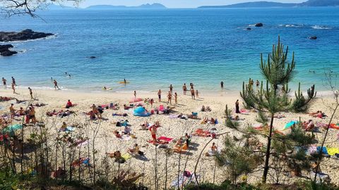 Tombo do gato, cerca de Samil, en Vigo