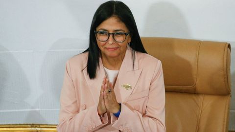 La que fuera vicepresidenta con Maduro, en una reciente sesi�n parlamentaria en Caracas