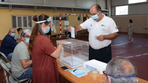 Las votaciones se realizaron siguiendo todos los procolos de seguridad