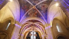 Las pinturas murales de la catedral fueron rehabilitadas durante meses