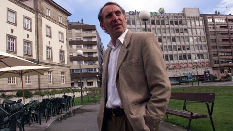 Celso Bugallo en Pontevedra en el a&ntilde;o 2002