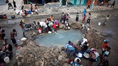 Puerto Pr�ncipe (Hait�), tras el terremoto del 2010.