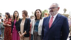 El senador Jos� Manuel Balseiro, en primer t�rmino