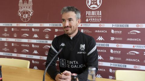 Rub�n Dom�nguez en una comparecencia en rueda de prensa 