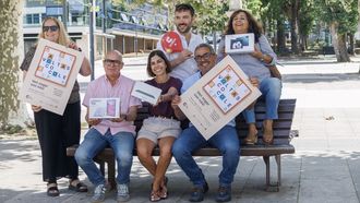 Acto de presentaci�n de la iniciativa, ayer.