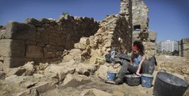 El yacimiento ser� musealizado, podr� ser visitado y el arco de la entrada principal, al fondo, ser� reconstruido por un cantero. 