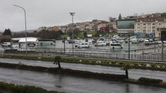 Espacio de Salgueiri�os, ahora acondicionado como aparcamiento, donde se construir�n las viviendas protegidas y la residencia estudiantil