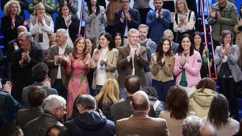 Más de mil personas acudieron al mitin del PP en Lugo