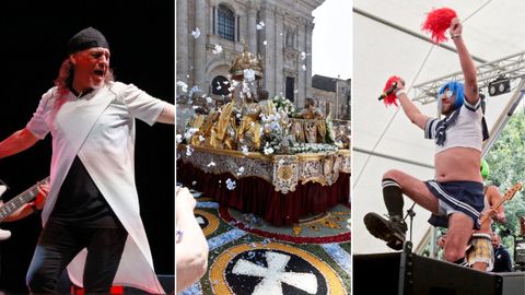 Camela, la ofrenda al Sant�simo o el Noceda Rock son algunas de los eventos de este fin de semana