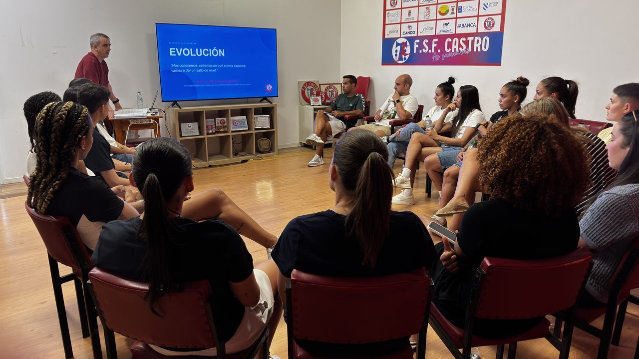 El FSF Castro comenzó la pretemporada con una reunión previa a los primeros entrenamientos