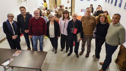 Las jornadas  Cada vimbio conta. Conecernos para contectarnos  arrancaron en el Museo Etnol�xico de Ribadavia.