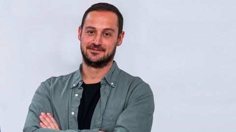 Rubén Seoane formaba parte de un grupo rock de Ourense
