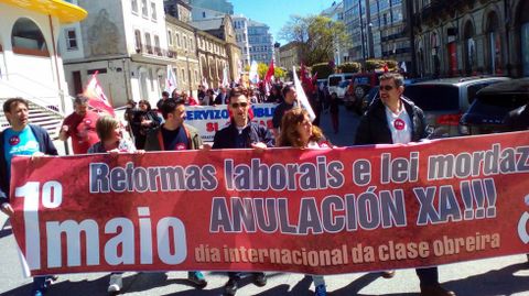 Manifestación de la CIG en Lugo