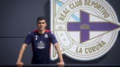 Diego Villares, en el D�por Training Center