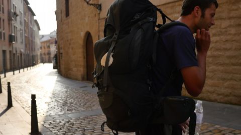 Las mochilas tambin hablan de sus dueos. Esta es de un tamao considerable