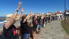 Una de las �ltimas movilizaciones contra el biog�s, en los Milagres de Cai�n 