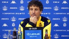 En directo: rueda de prensa de Idiakez antes del partido del Dpor en Sestao