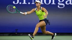 J�ssica Bouzas, durante su participaci�n en el �ltimo US Open.