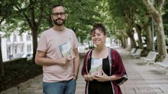 Xabier y Alba, con el nuevo libro �Segredos soterrados�